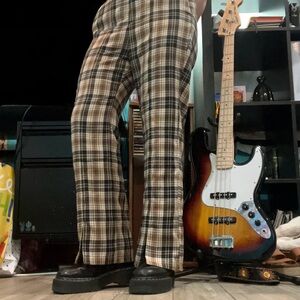 Plaid Casual Business Pants